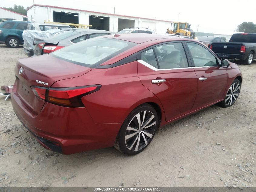 2019 NISSAN ALTIMA 2.5 PLATINUM - 1N4BL4FV1KC114123