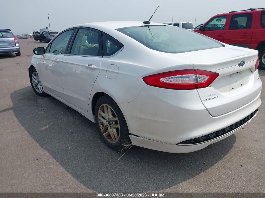 2016 FORD FUSION SE - 3FA6P0H76GR193908