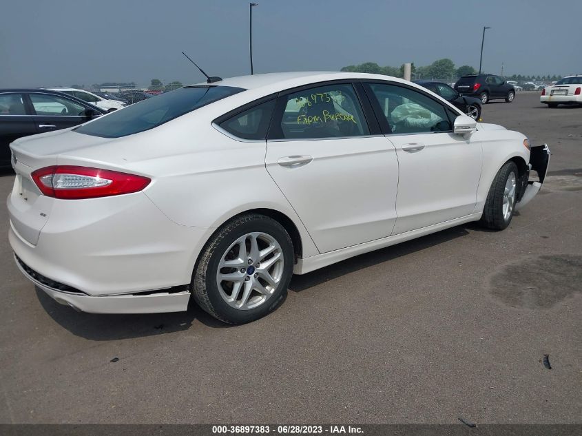 2016 FORD FUSION SE - 3FA6P0H76GR193908