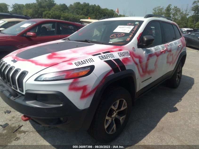 2014 JEEP CHEROKEE TRAILHAWK - 1C4PJMBB8EW128444