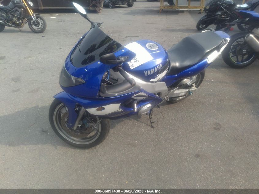 2002 YAMAHA YZF600 R JYA5AHE0X2A034546