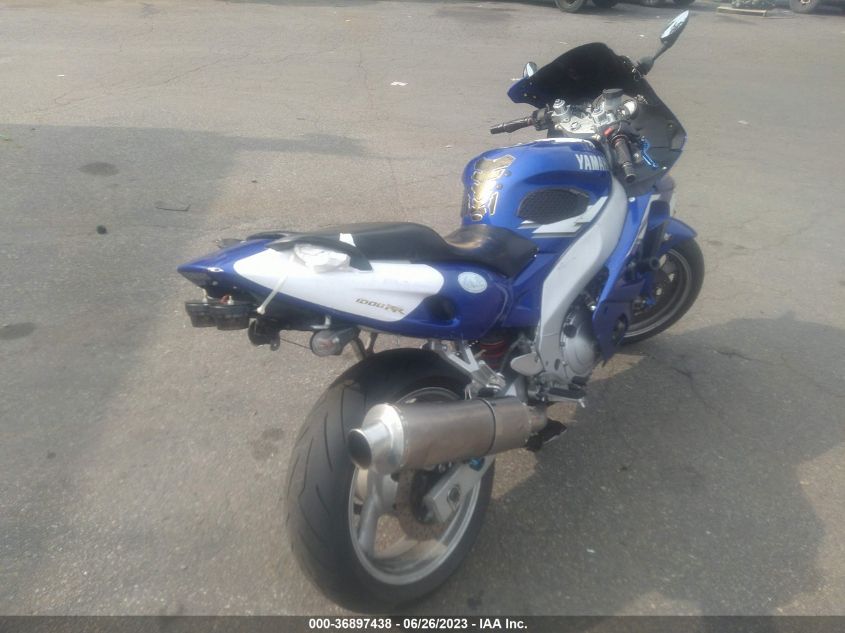 2002 YAMAHA YZF600 R JYA5AHE0X2A034546