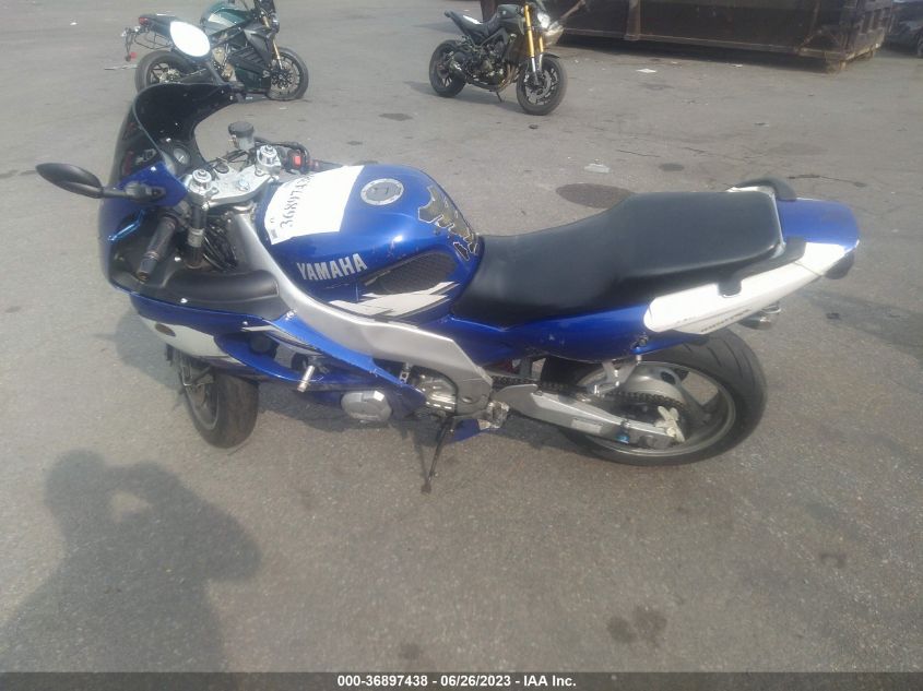 2002 YAMAHA YZF600 R JYA5AHE0X2A034546