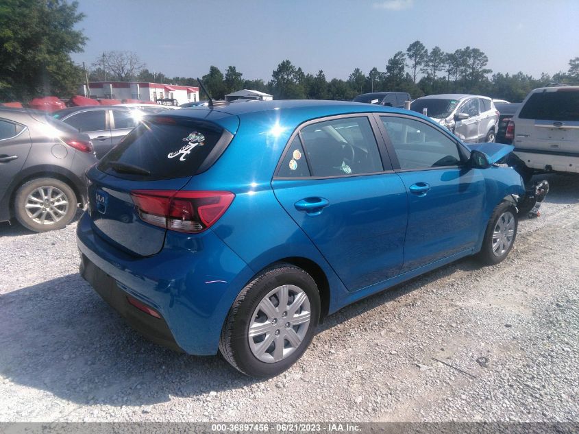 2022 KIA RIO 5-DOOR S 3KPA25AD1NE474938