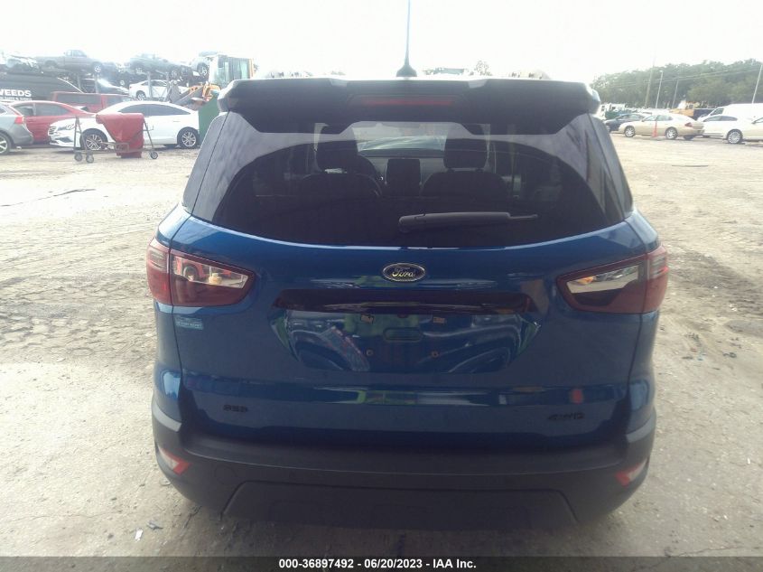2021 FORD ECOSPORT SES - MAJ6S3JL7MC437180