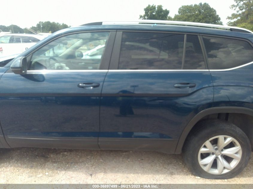 2019 VOLKSWAGEN ATLAS 3.6L V6 SE W/TECHNOLOGY - 1V2WR2CA5KC546566