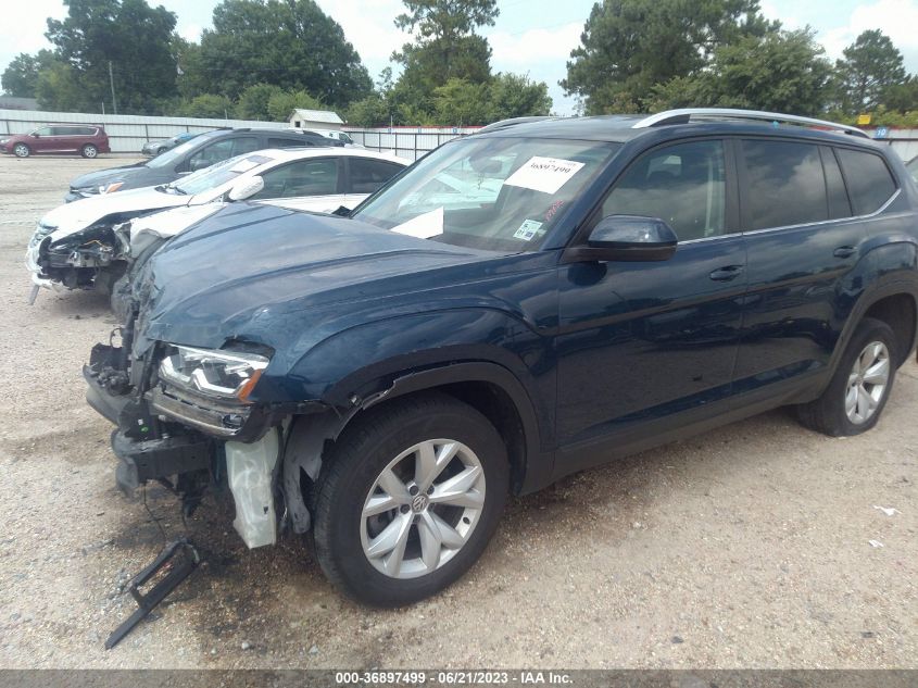 2019 VOLKSWAGEN ATLAS 3.6L V6 SE W/TECHNOLOGY - 1V2WR2CA5KC546566