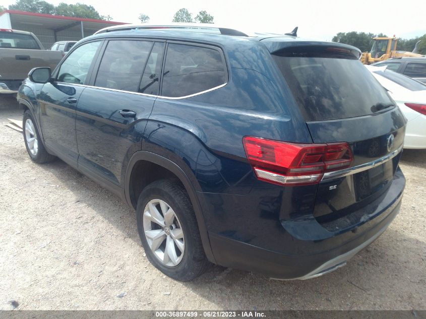 2019 VOLKSWAGEN ATLAS 3.6L V6 SE W/TECHNOLOGY - 1V2WR2CA5KC546566