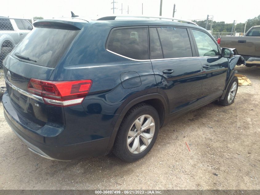 2019 VOLKSWAGEN ATLAS 3.6L V6 SE W/TECHNOLOGY - 1V2WR2CA5KC546566