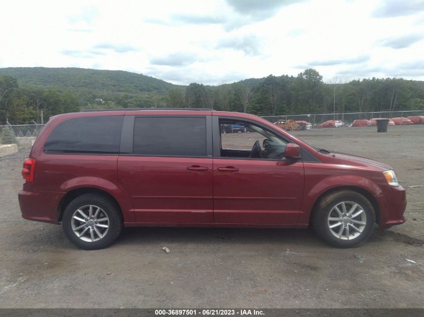 2014 DODGE GRAND CARAVAN SXT - 2C4RDGCG5ER166816