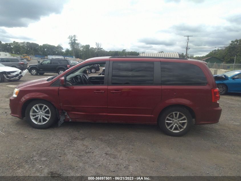2014 DODGE GRAND CARAVAN SXT - 2C4RDGCG5ER166816