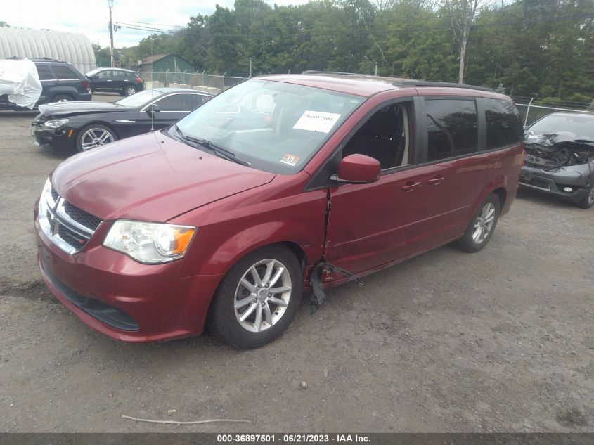 2014 DODGE GRAND CARAVAN SXT - 2C4RDGCG5ER166816