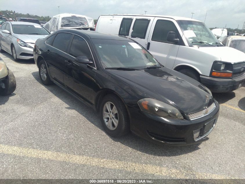 2013 CHEVROLET IMPALA LS - 2G1WF5E31D1252433