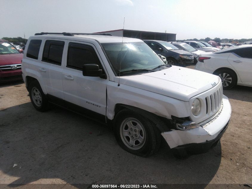 2014 JEEP PATRIOT SPORT - 1C4NJPBA9ED779710