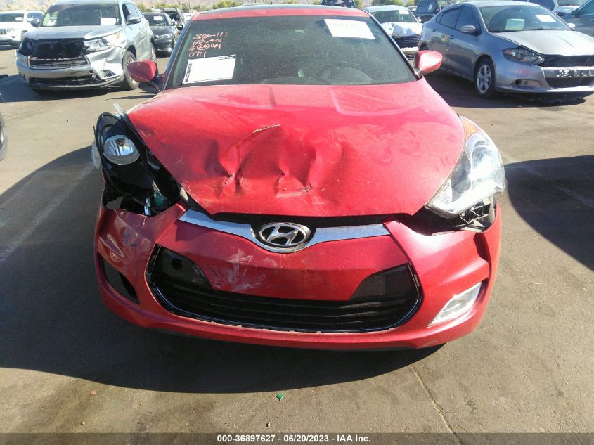 2016 HYUNDAI VELOSTER - KMHTC6AD0GU270711