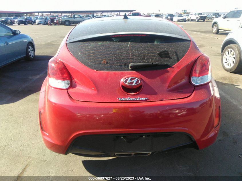 2016 HYUNDAI VELOSTER - KMHTC6AD0GU270711