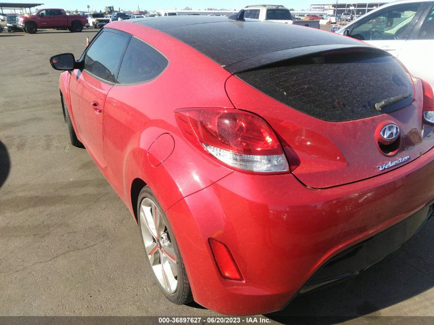 2016 HYUNDAI VELOSTER - KMHTC6AD0GU270711