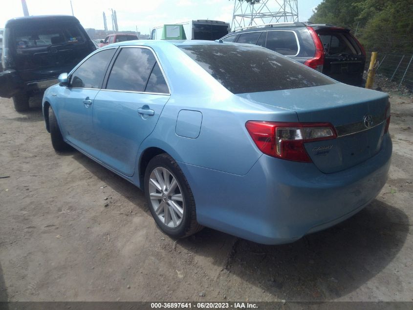 2013 TOYOTA CAMRY HYBRID LE/XLE - 4T1BD1FK0DU084956