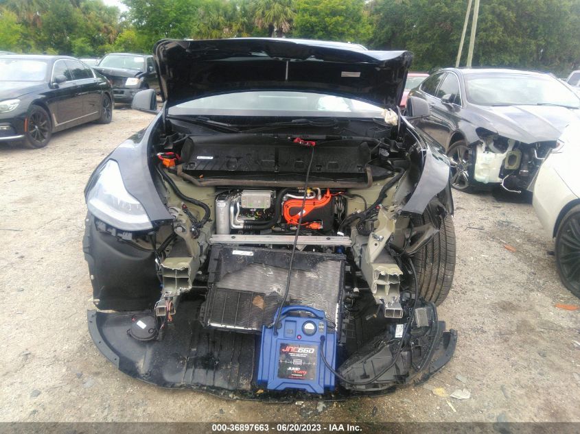 2022 TESLA MODEL Y - 7SAYGDEF0NF457213