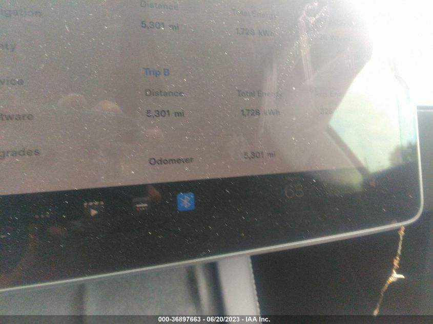 2022 TESLA MODEL Y - 7SAYGDEF0NF457213