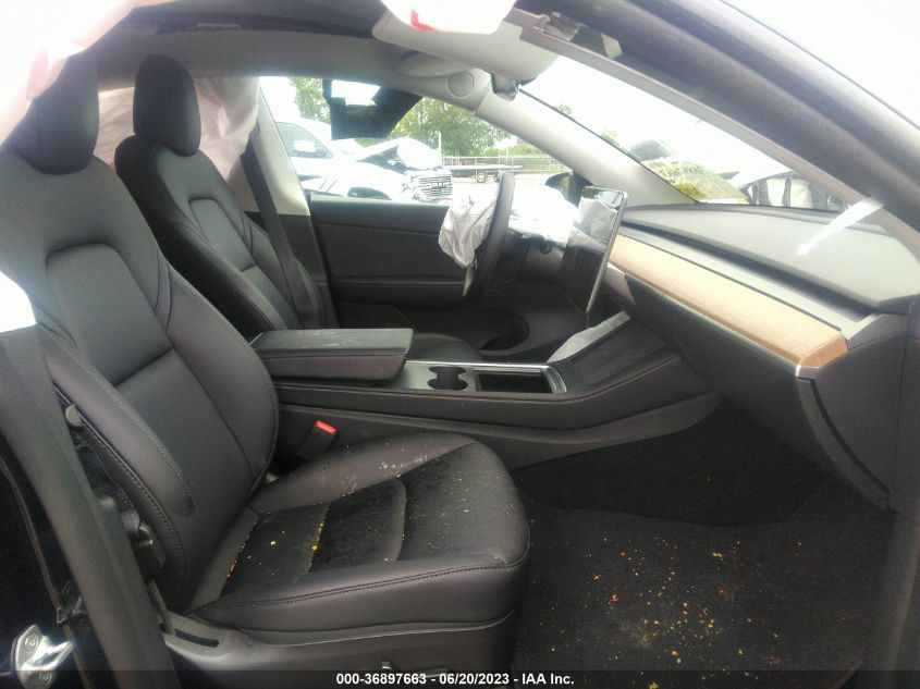2022 TESLA MODEL Y - 7SAYGDEF0NF457213