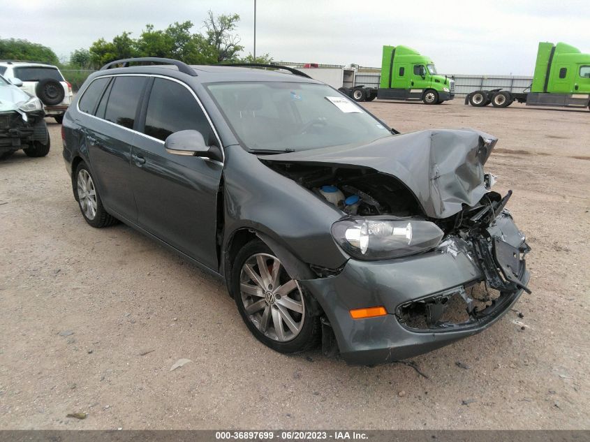 2014 VOLKSWAGEN JETTA SPORTWAGEN TDI W/SUNROOF & NAV - 3VWPL7AJ2EM605211