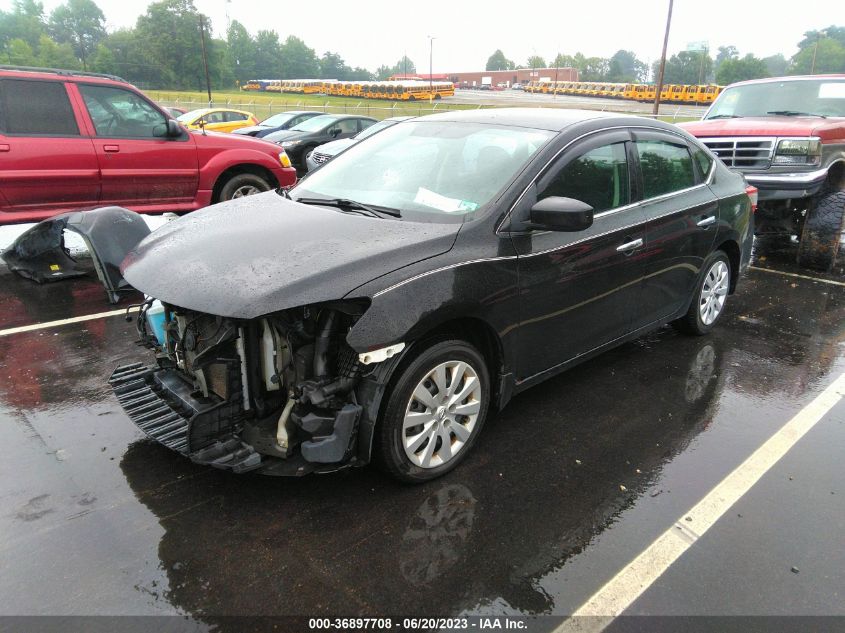 2015 NISSAN SENTRA S - 3N1AB7AP8FY310367