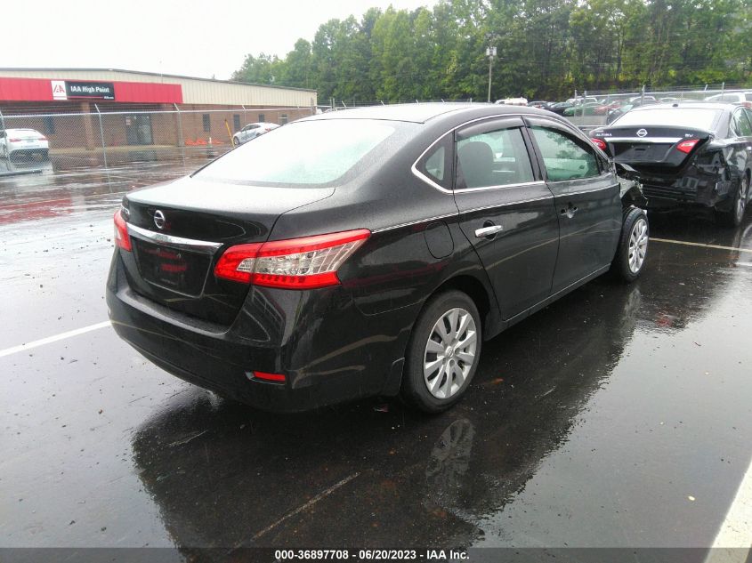 2015 NISSAN SENTRA S - 3N1AB7AP8FY310367