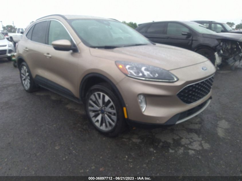 2020 FORD ESCAPE TITANIUM - 1FMCU9J98LUA30262