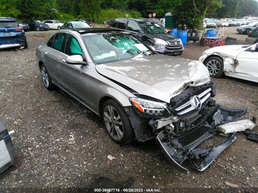 55SWF8EB0KU304403 2019 MERCEDES-BENZ C-CLASS - Image 1