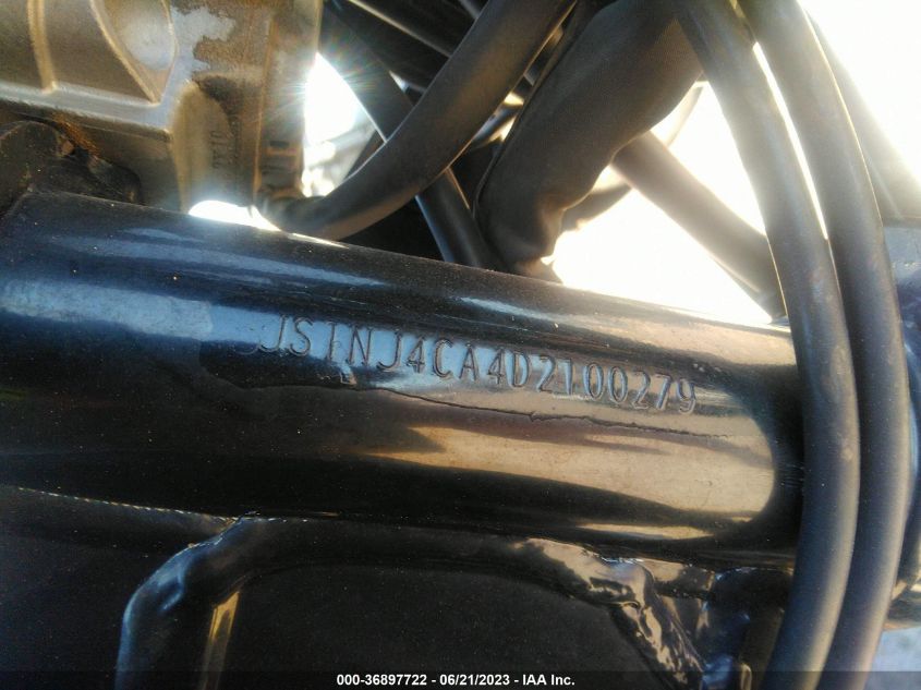2013 SUZUKI TU250 X - JS1NJ4CA4D2100279