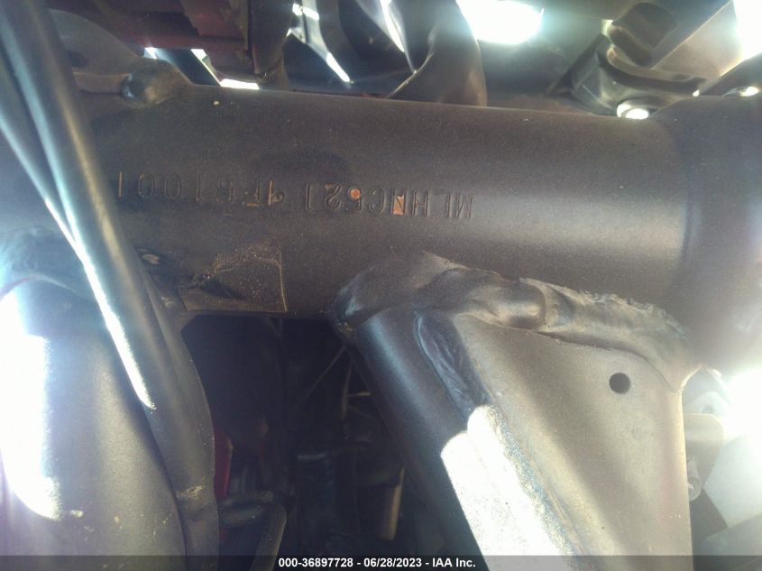2015 HONDA CB300 F MLHNC5219F5100137
