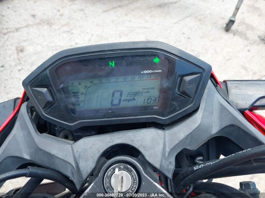 2015 HONDA CB300 F MLHNC5219F5100137