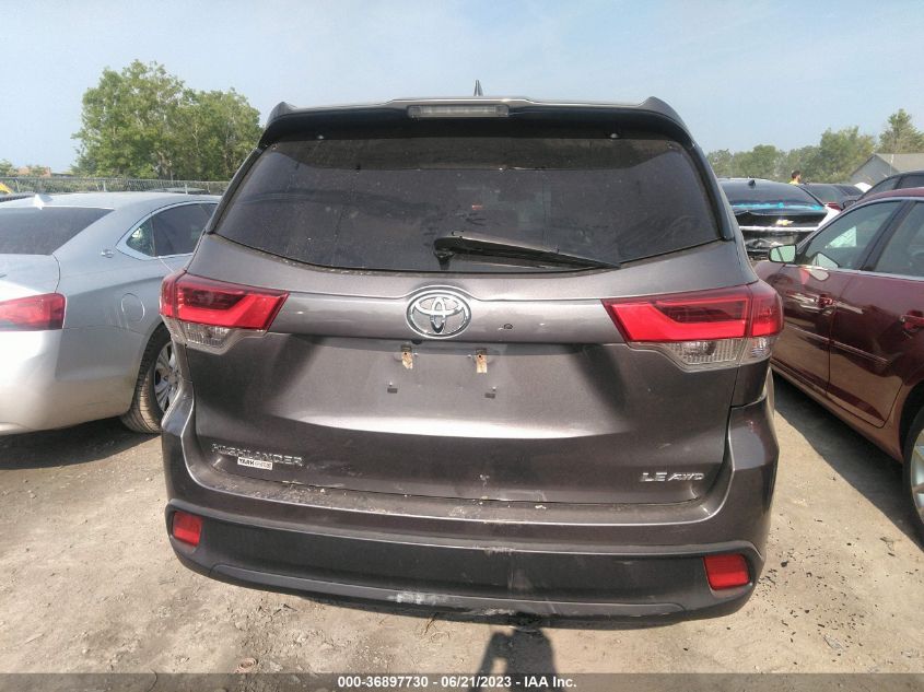 2018 TOYOTA HIGHLANDER LE - 5TDBZRFH2JS819073