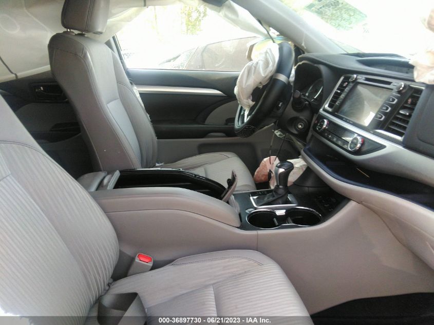 2018 TOYOTA HIGHLANDER LE - 5TDBZRFH2JS819073