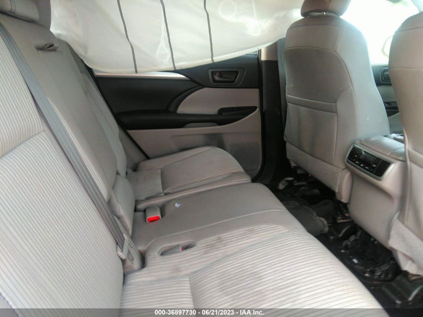 2018 TOYOTA HIGHLANDER LE - 5TDBZRFH2JS819073