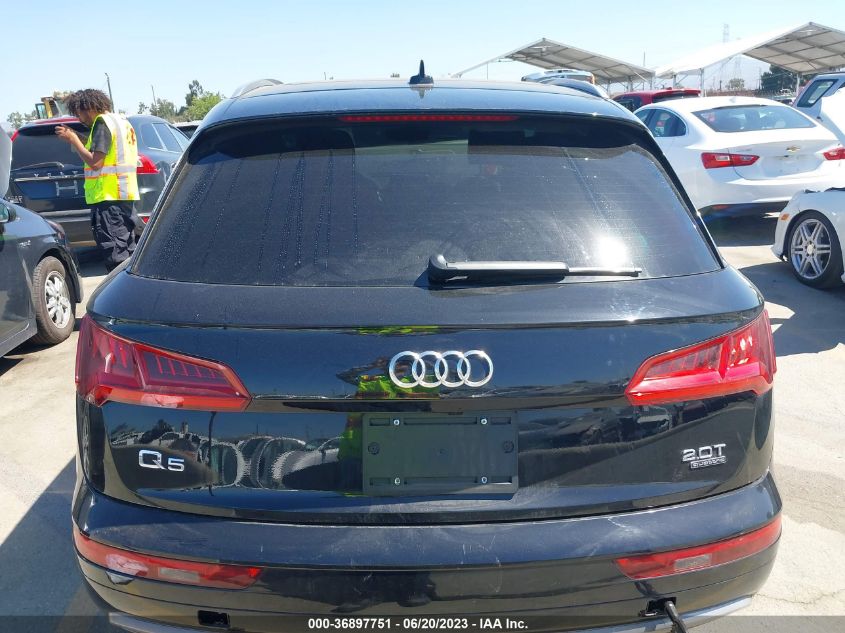 2018 AUDI Q5 PREMIUM/TECH PREMIUM - WA1ANAFY1J2217131