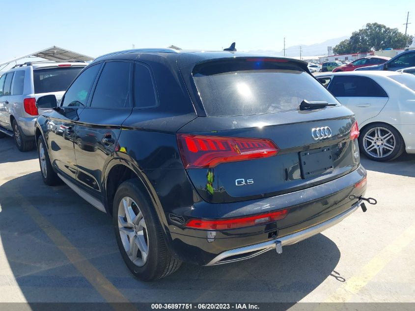 2018 AUDI Q5 PREMIUM/TECH PREMIUM - WA1ANAFY1J2217131