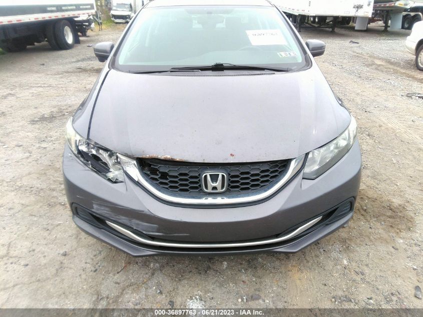 2015 HONDA CIVIC SEDAN SE - 19XFB2F74FE254587
