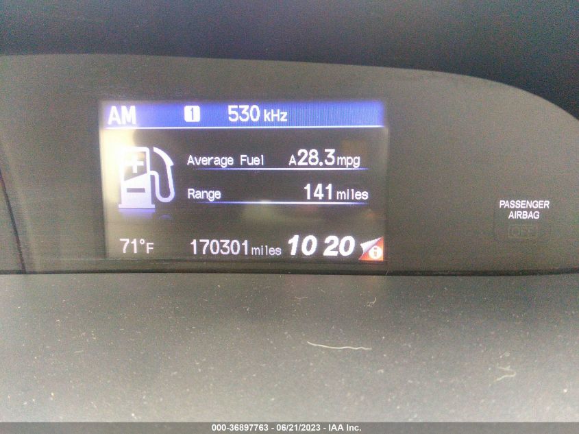 2015 HONDA CIVIC SEDAN SE - 19XFB2F74FE254587