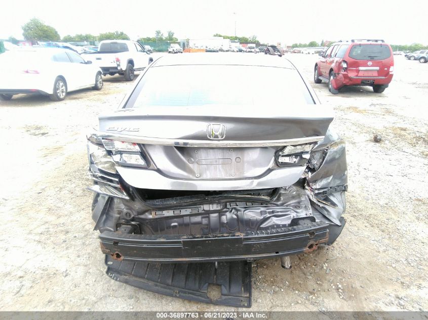 2015 HONDA CIVIC SEDAN SE - 19XFB2F74FE254587