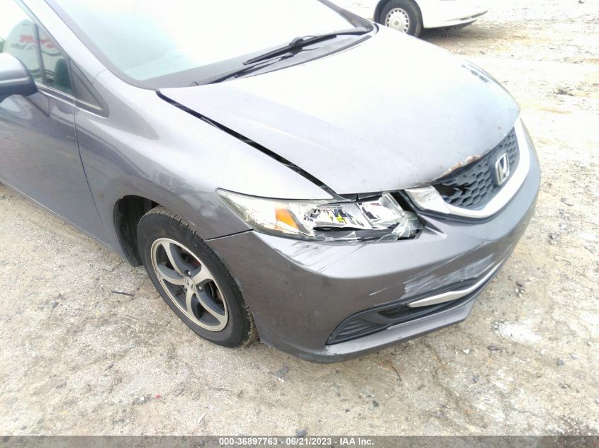 2015 HONDA CIVIC SEDAN SE - 19XFB2F74FE254587