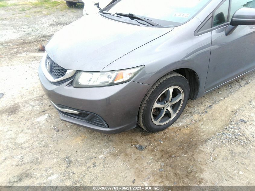 2015 HONDA CIVIC SEDAN SE - 19XFB2F74FE254587