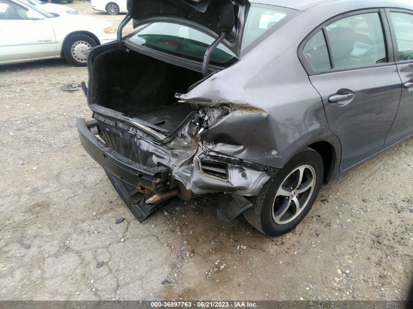 2015 HONDA CIVIC SEDAN SE - 19XFB2F74FE254587