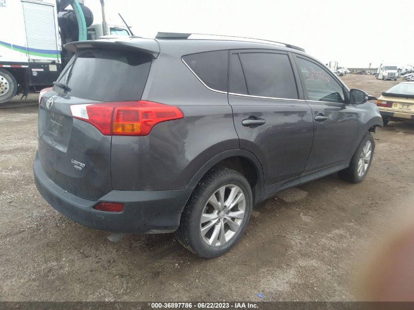 2013 TOYOTA RAV4 LIMITED - 2T3DFREV0DW122285