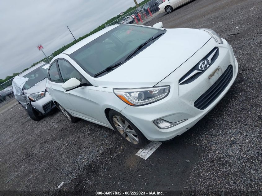 2014 HYUNDAI ACCENT GLS - KMHCU4AE6EU608586
