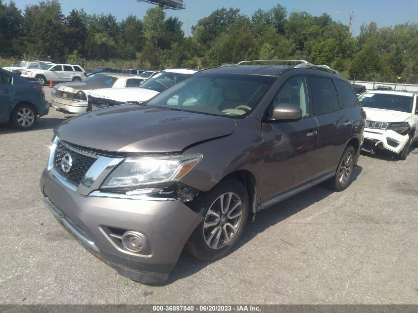 2013 NISSAN PATHFINDER SV - 5N1AR2MN3DC666975