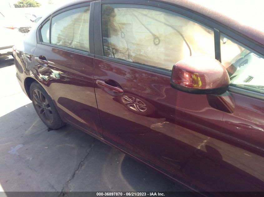 2013 HONDA CIVIC SDN EX - 19XFB2F87DE283295
