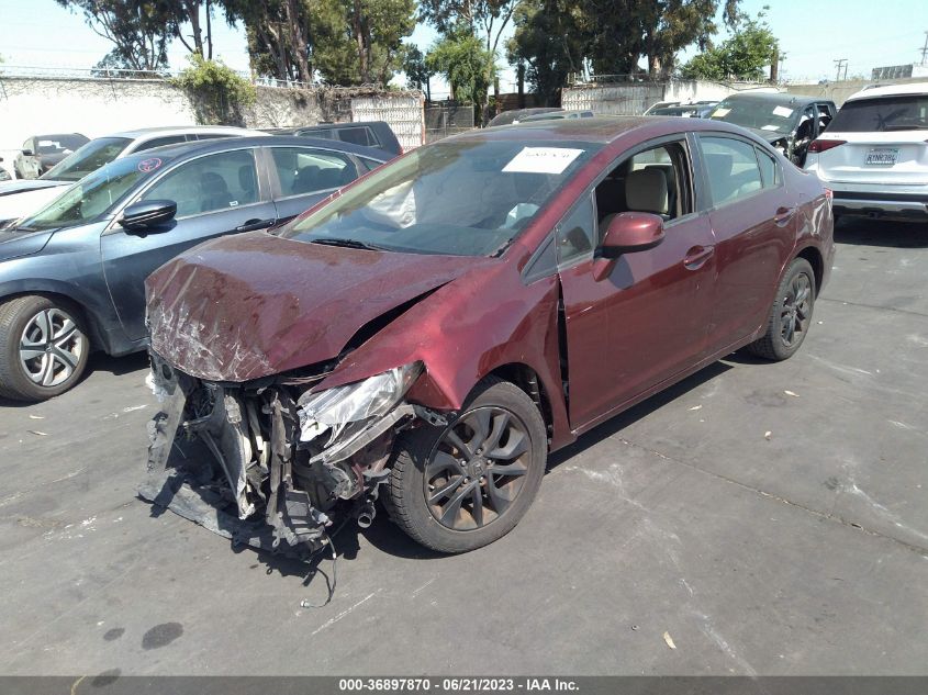 2013 HONDA CIVIC SDN EX - 19XFB2F87DE283295