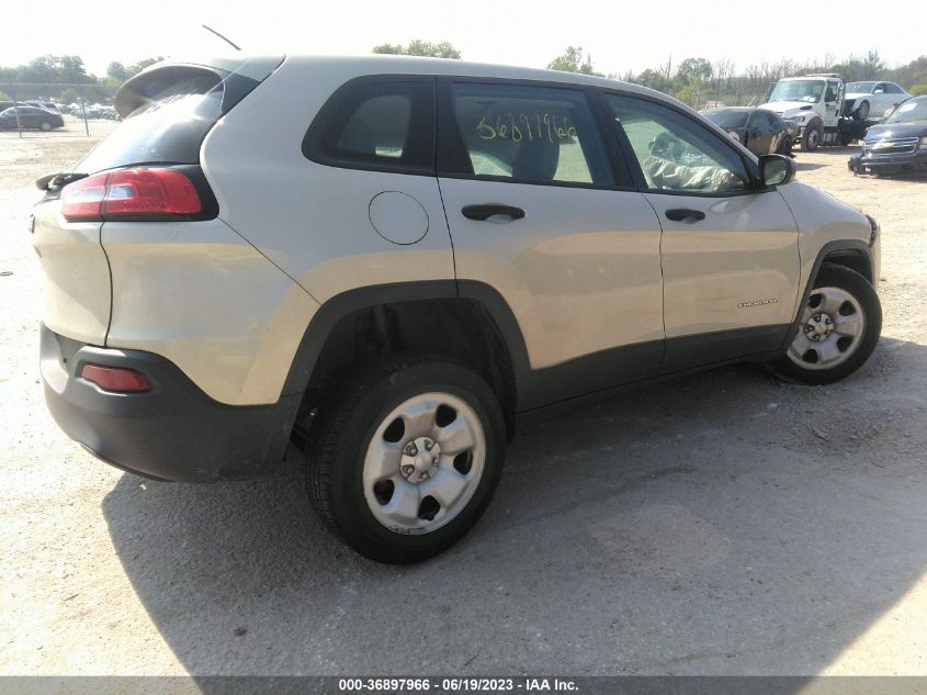 2015 JEEP CHEROKEE SPORT - 1C4PJLAB1FW660938